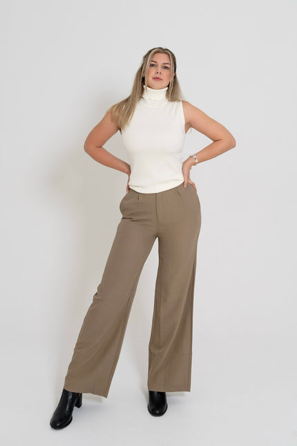 Suit Pants Brown