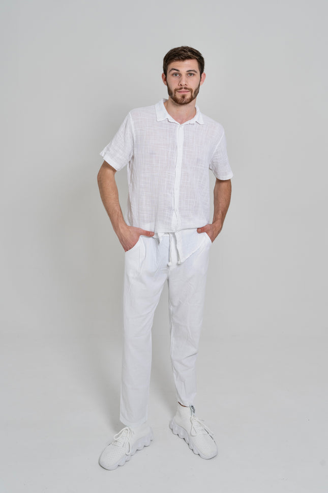 Linen Look trousers