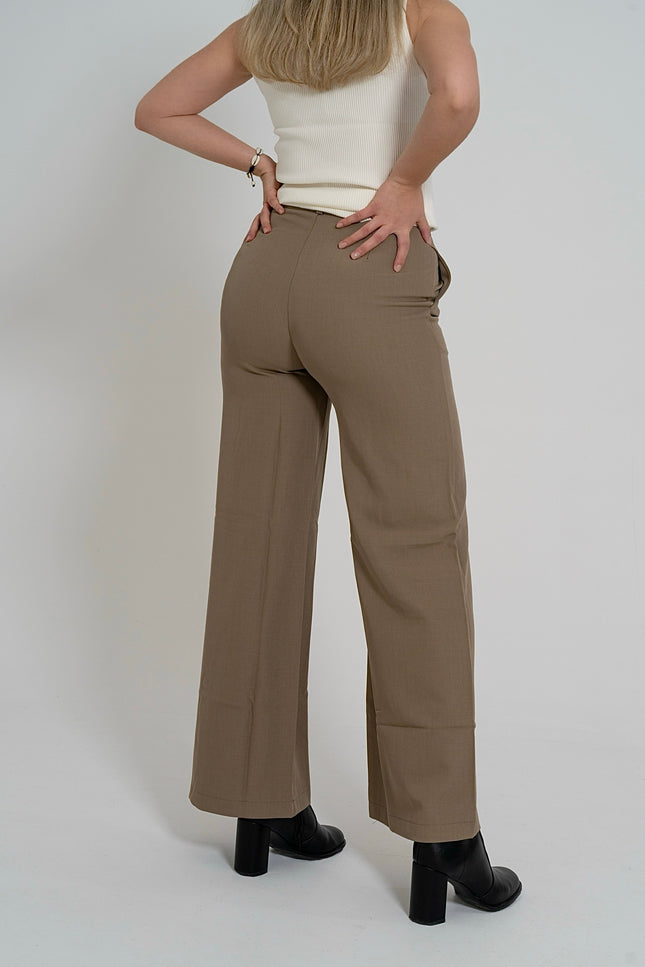 Suit Pants Brown