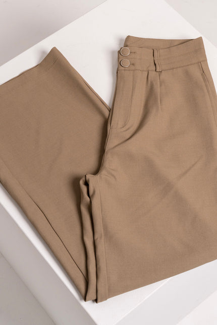 Suit Pants Brown