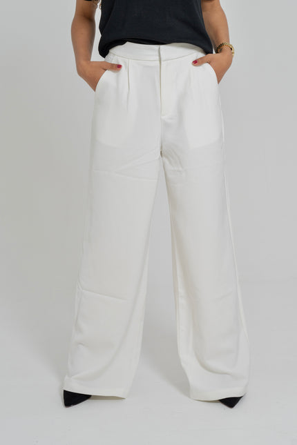 Suit Pants White