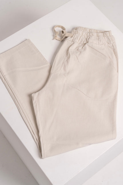 Linen Look trousers