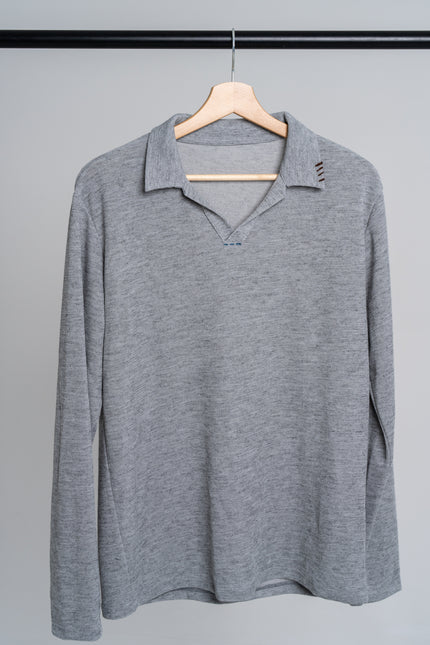 Knitted Longsleeve with Collar