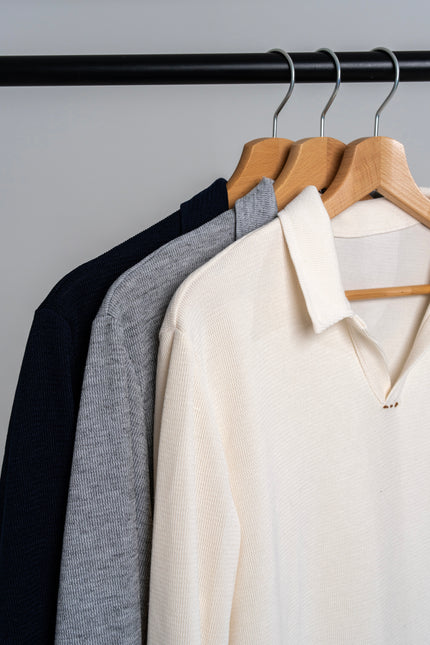 Knitted Longsleeve with Collar